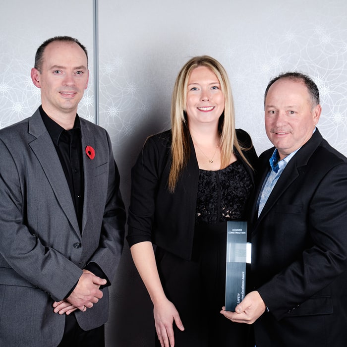 Safety Award | Acadian Construction